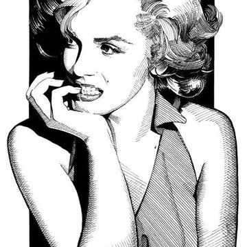 tetování Marilyn Monroe