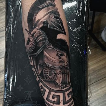 tetovací skici Spartan