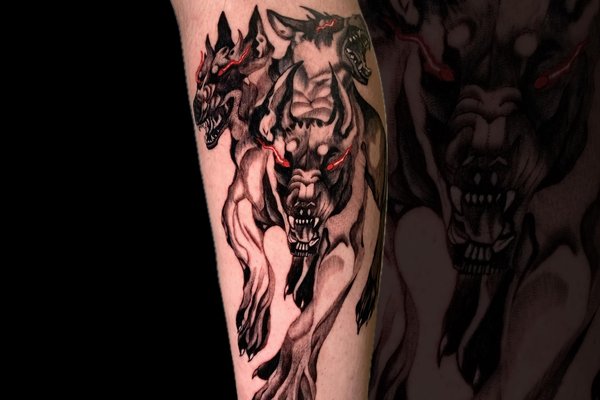 tetování návrhy Cerberus