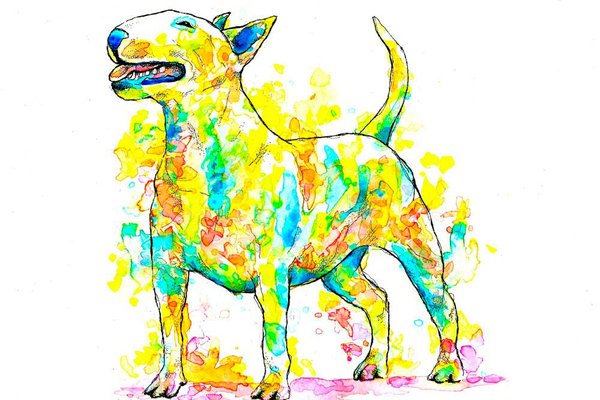 bullterrier tattoo
