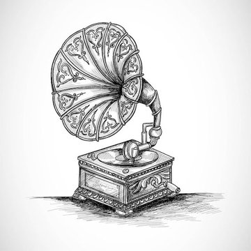 Tetování gramofon