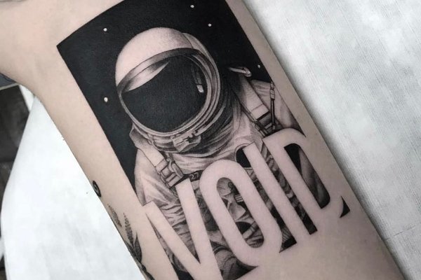 Tetování Astronaut