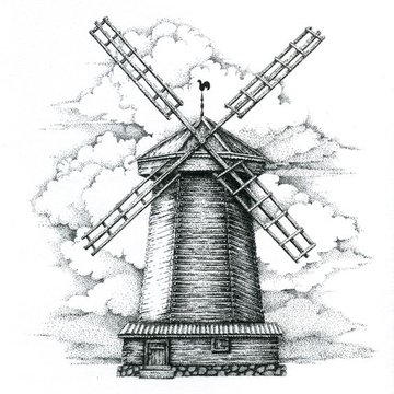 Tetování mlýn