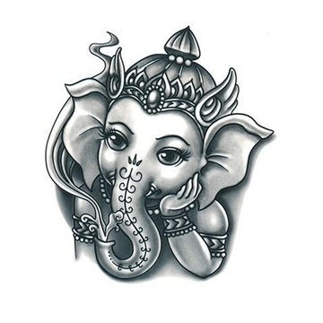 Tetování Ganesha