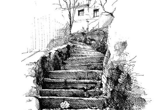 Tetování žebřík