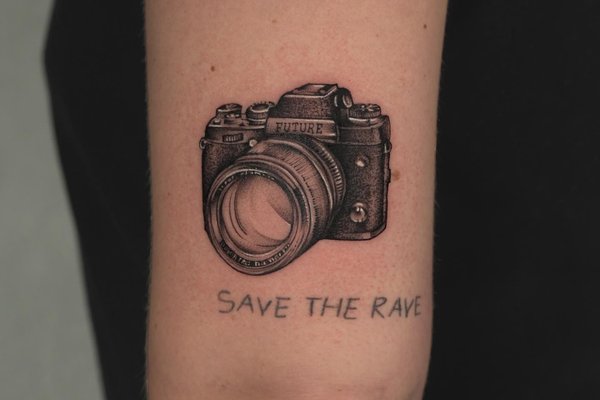 tetování návrhy fotoaparát