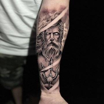 Tetování Poseidon