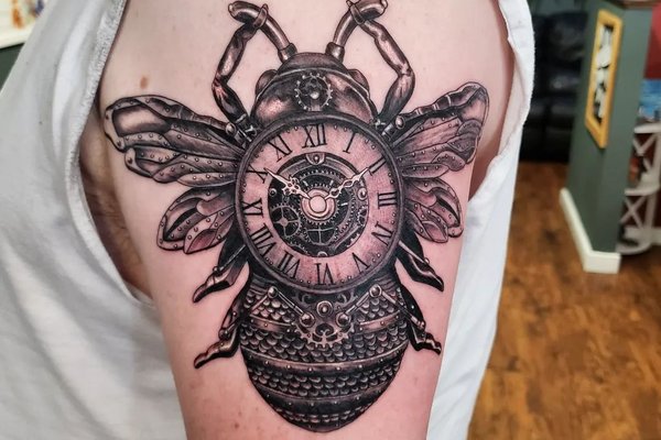 tetovací skici steampunk