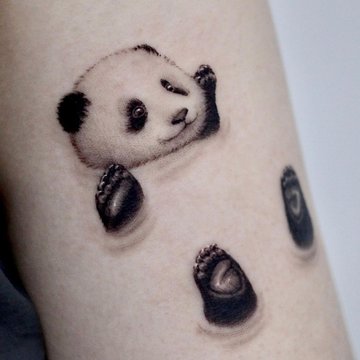 Tetování panda