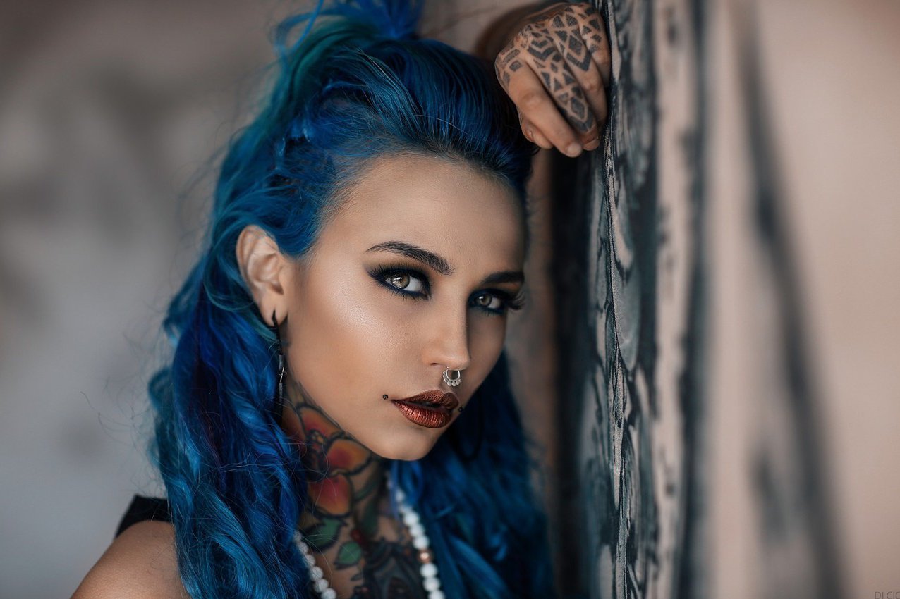 Piercing obličeje