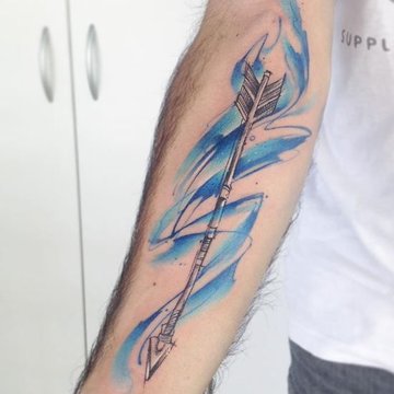 tetovací skici šíp