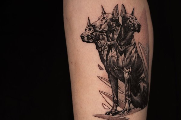 tetování návrhy Cerberus
