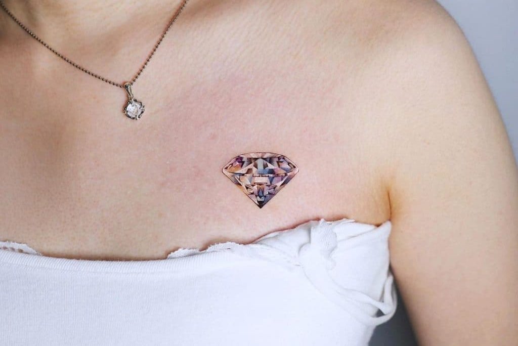 Tetování diamant