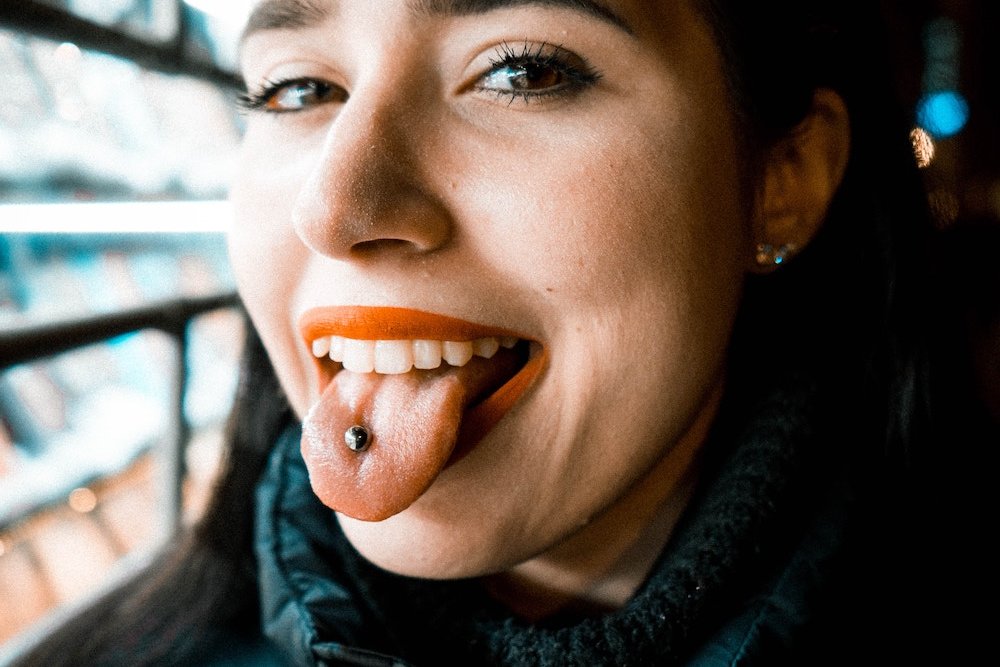 Piercing jazyka