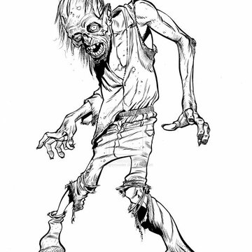 Návrhy tetování-zombie