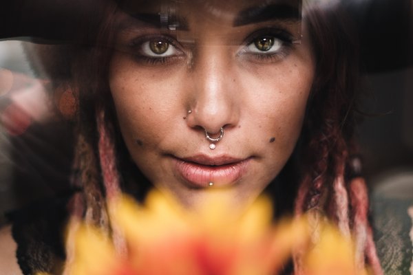 Piercing spodního rtu