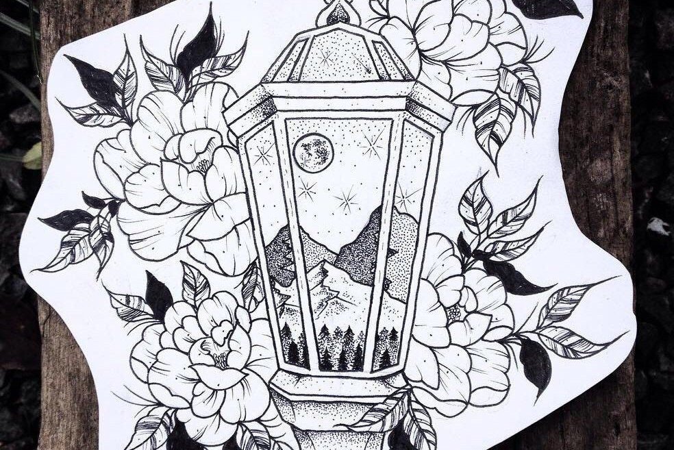 Tetování Lampa