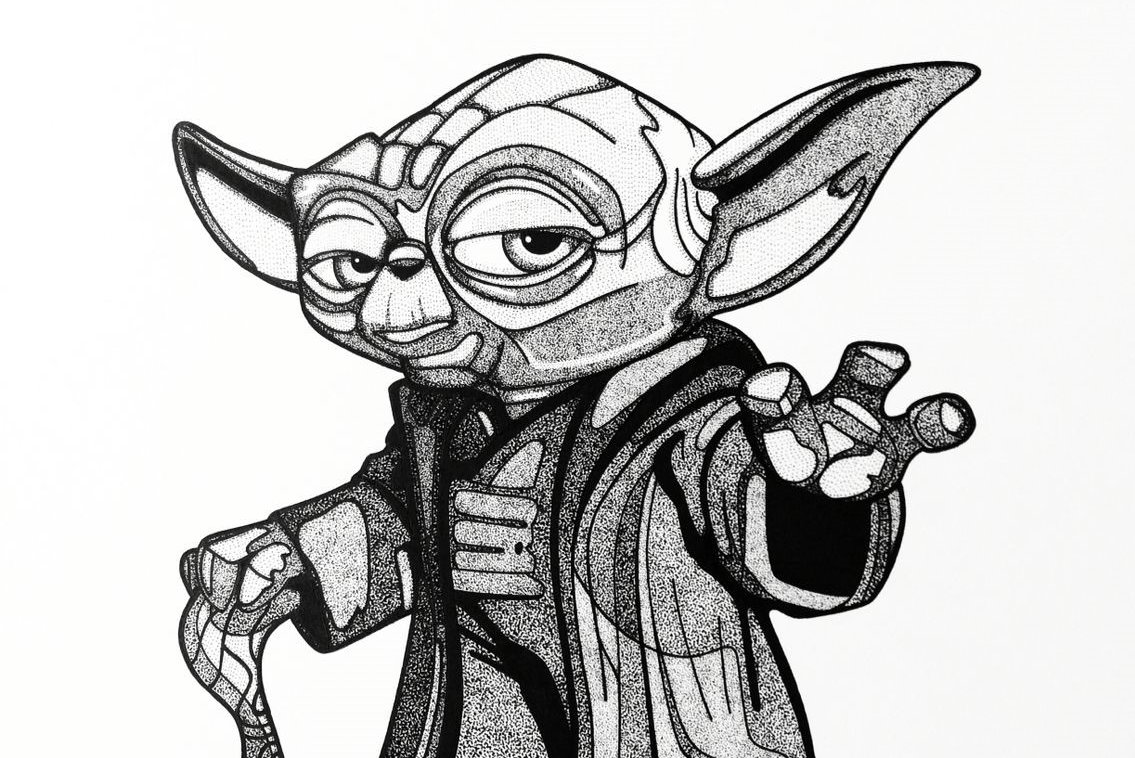 Tetování Yoda