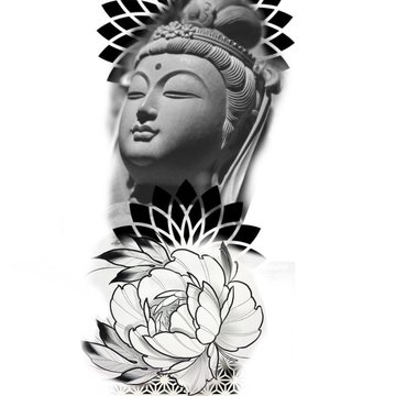 Tetování Buddha