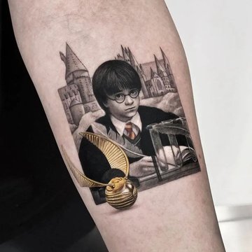 Realistický portrét Harryho Pottera