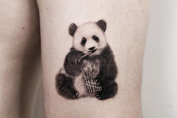 Tetování panda
