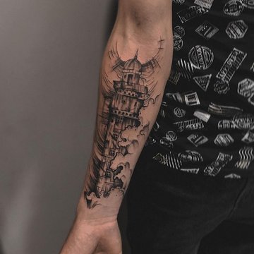 Tetování pro muže na předloktí - fotografie, nápady