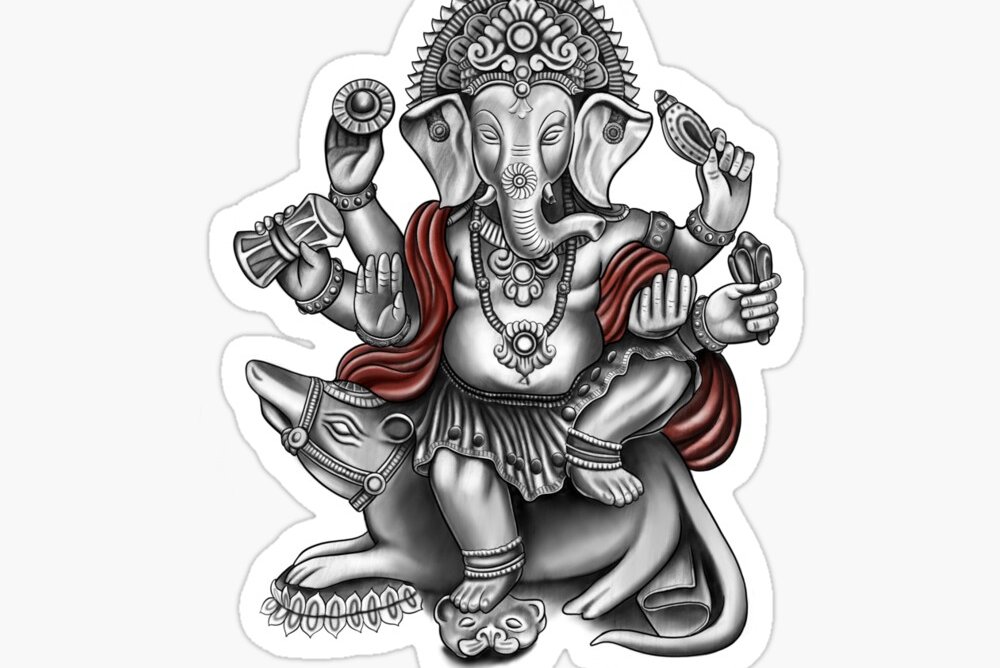Tetování Ganesha